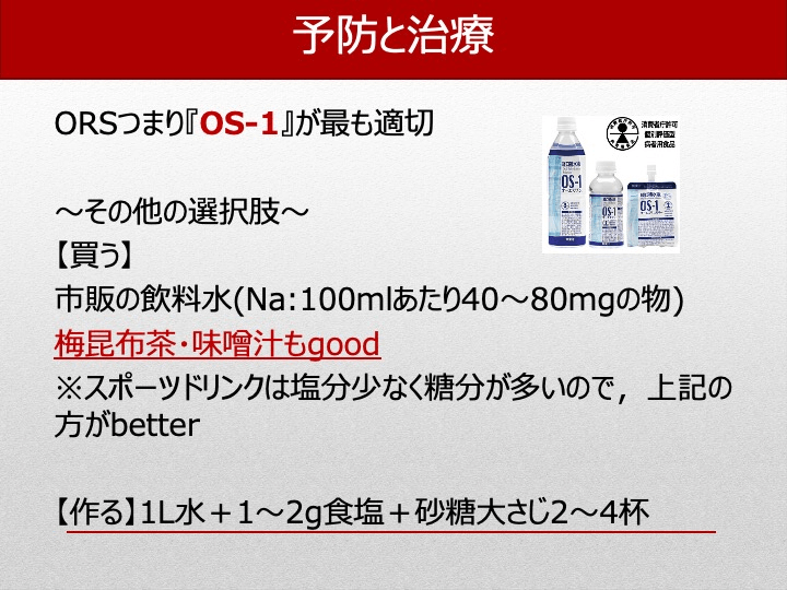 予防と治療