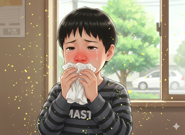 花粉症　喘息をなおそう！